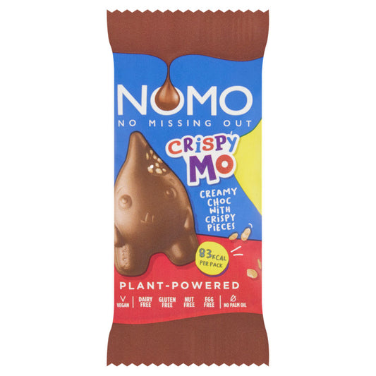 NOMO Crispy Mo Creamy Choc with Crispy Pieces 15g GOODS ASDA   