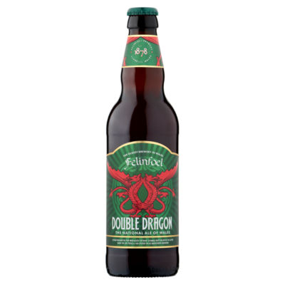 Felinfoel Double Dragon ale 500ml bottle, UK version