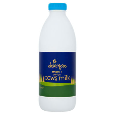 Delamere Whole Milk Sterilised 1 Litre - British product