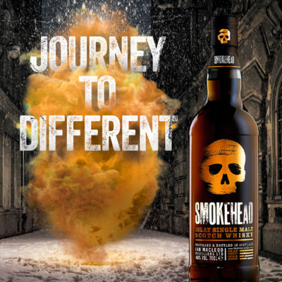 Smokehead Islay Single Malt Whisky 70cl, imported from the UK