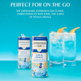 Edinburgh Gin London Dry & Tonic 250ml can - British product