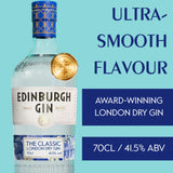 Edinburgh Gin The Classic London Dry gin 70cl - British product