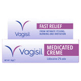 Vagisil Fast Relief Medicated Creme 30g (British brand)