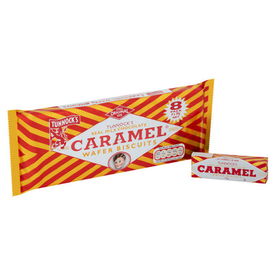 ASDA Tunnock's Caramel Wafer Biscuits 8 x 30g- Buy online at McGrocer