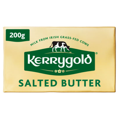 ASDA Kerrygold Salted Pure Irish Butter Spreadable Butter 200g- Buy online at McGrocer