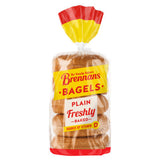 Brennans plain bagels 425g (British brand)