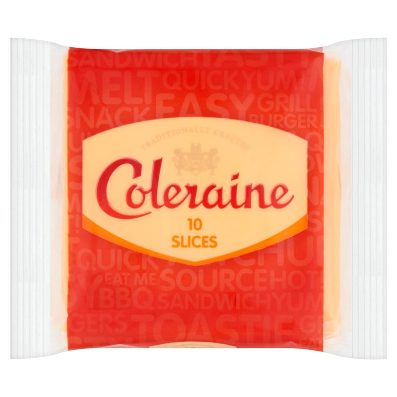 Coleraine cheese slices 170g, UK version