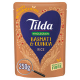 ASDA Tilda Wholegrain Basmati & Quinoa Microwave Rice 250g- Buy online at McGrocer