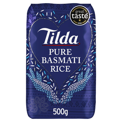 ASDA Tilda Pure Original Basmati Rice 500g- Buy online at McGrocer