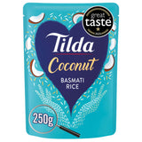 Tilda microwave coconut basmati rice 250g (British brand)