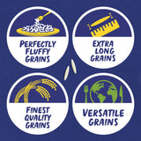 Tilda boil in bag easy cook long grain rice 250g (British brand)