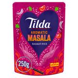 Tilda Masala Flavoured Rice Microwave Pouch 250g (British brand)