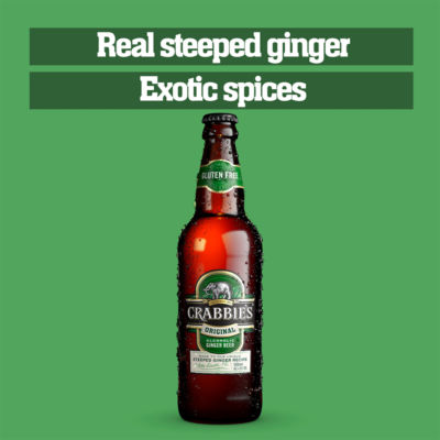Crabbie's Alcoholic Ginger Beer 500ml - British product