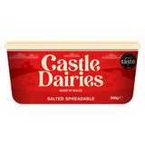 Castle Dairies salted spreadable butter 500g - British product