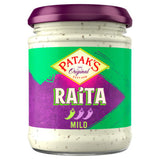 Patak's Raita cucumber mint dip 170g, imported from the UK