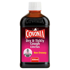 Covonia Dry & Tickly Cough Linctus Cough and Sore Throat Relief 300ml