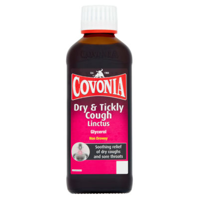Covonia Dry & Tickly Cough Linctus 150ml - British product