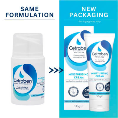 Cetraben moisturising cream 50ml - British product