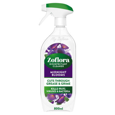 Zoflora antibacterial cleaner Midnight Blooms 800ml (British brand)
