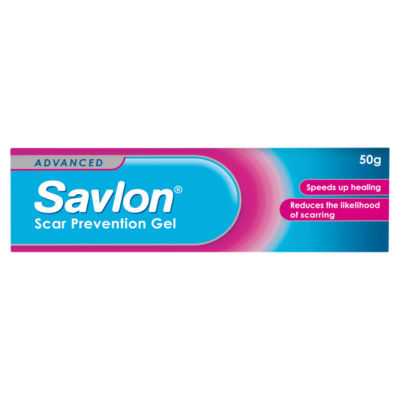 Savlon scar prevention gel 50g (British brand)