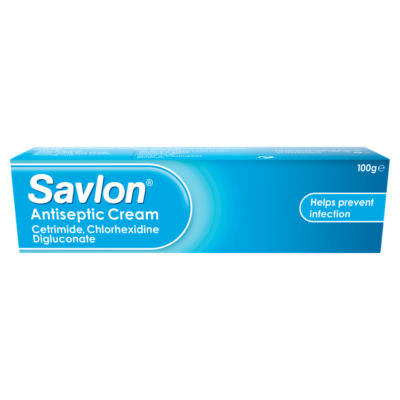 Savlon antiseptic cream 100g (British brand)