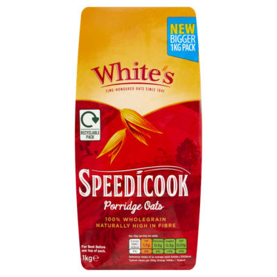 White's Speedicook porridge oats 1kg - British product