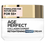 ASDA L'Oreal Paris Age Perfect Collagen Expert Retightening Night Cream with Collagen Peptides 50ml- Buy online at McGrocer