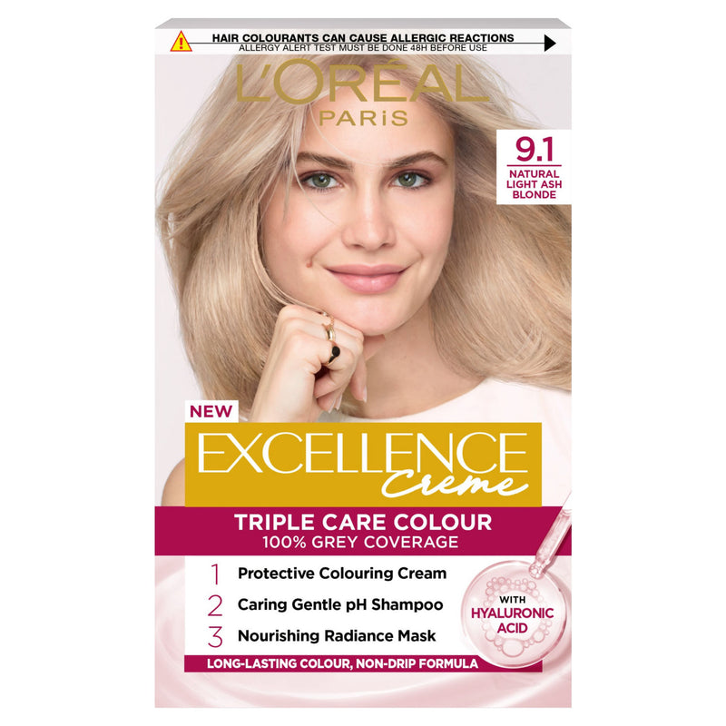 L'Oreal hair colour Light Ash Blonde, UK version