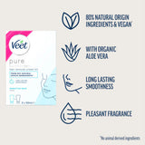 Veet hair removal cream kit for face sensitive skin 2 x 50ml (British brand)