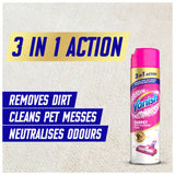 Vanish Oxi Action carpet care foam 600 ml (British brand)