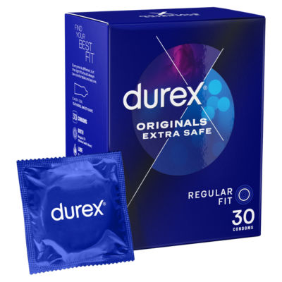 Durex Extra Safe condoms 30 pack - British product