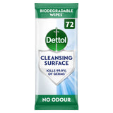 ASDA Dettol Antibacterial Cleansing Surface Wipes 72 Large Wipes- Buy online at McGrocer