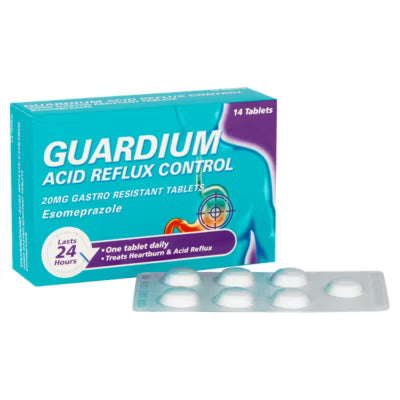 Guardium acid reflux control tablets 14 tablets, UK version