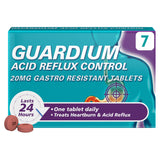Guardium acid reflux control gastro resistant tablets x7, UK version