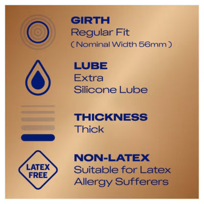 Durex Real Feel 12 condoms - British product