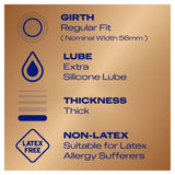 Durex Real Feel Non Latex 12 Condoms