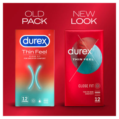 Durex Thin Feel Close Fit 12 Condoms