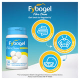Fybogel fibre chewable tablets citrus flavour 30 tablets - British product