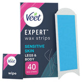 Veet wax strips for legs and body (British brand)