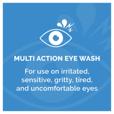 Optrex Multi Action Eye Wash 100ml, imported from the UK
