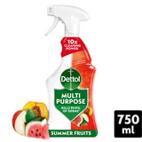 Dettol Summer Fruits Multi Purpose Cleaner 750ml (British brand)