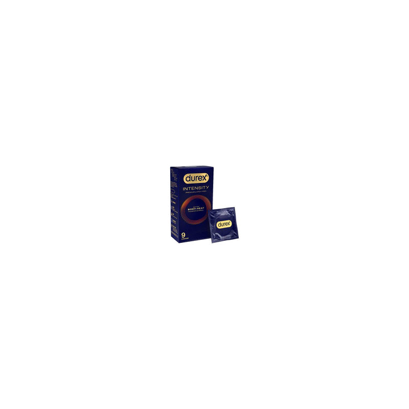 Durex Intensity condoms pack of 9 (British brand)