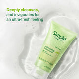 Simple refreshing facial wash 150 ml (British brand)