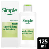 ASDA Simple Replenishing Rich Facial Moisturiser 125 ml- Buy online at McGrocer