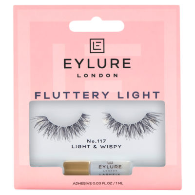 Eylure Fluttery Light Lashes 117 false eyelashes - British product
