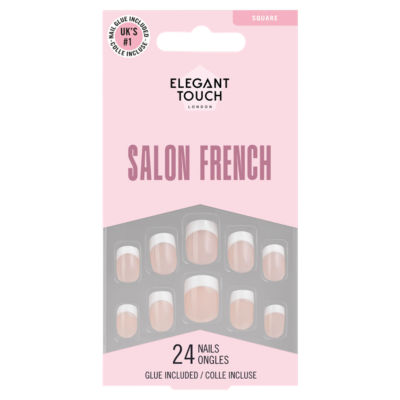 Elegant Touch London nail glue 24 Salon French - British product