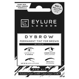 Eylure London Dybrow Black Dye Kit, permanent brow tint, UK version