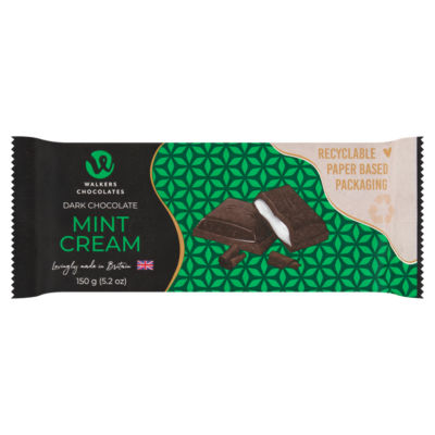 Walkers Mint Cream 150g mint flavoured sweets pack (British brand)