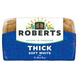 Roberts Bakery Thick Soft White Sliced Bread 800g, imported from the UK