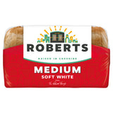 Roberts Bakery Medium Soft White Sliced Bread 800g, imported from the UK